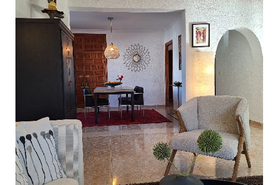 Sommerhaus in Els Poblets zur Ferienvermietung, Wohnfläche 126 m², Baujahr 1995, Zustand modernisiert, + Zentralheizung, Klimaanlage, Grundstück 560 m², 2 Schlafzimmer, 2 Badezimmer, Pool, ref.: V-0117-13