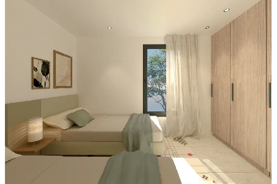 Eck-Reihenhaus in Santa Pola zu verkaufen, Wohnfläche 93 m², Zustand Erstbezug, Grundstück 113 m², 3 Schlafzimmer, 3 Badezimmer, Pool, ref.: HA-SPN-631-Q01-8