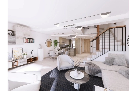 Stadthaus in Istan(Terreno Sau) zu verkaufen, Wohnfläche 191 m², Grundstück 290 m², 3 Schlafzimmer, 2 Badezimmer, Pool, ref.: TW-ALMAZARA-VIEWS-8