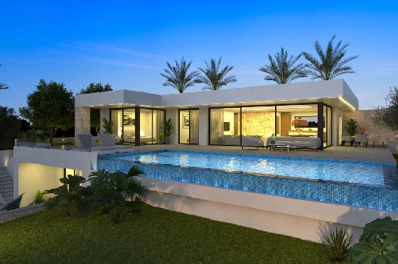 Villa in Denia zu verkaufen, Wohnfläche 259 m², Klimaanlage, Grundstück 1118 m², 4 Schlafzimmer, 4 Badezimmer, Pool, ref.: UM-UV-MANDARINA-II-14