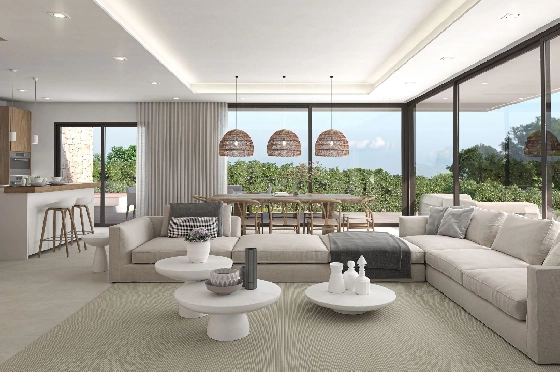 Villa in Denia zu verkaufen, Wohnfläche 259 m², Klimaanlage, Grundstück 1118 m², 4 Schlafzimmer, 4 Badezimmer, Pool, ref.: UM-UV-MANDARINA-II-7