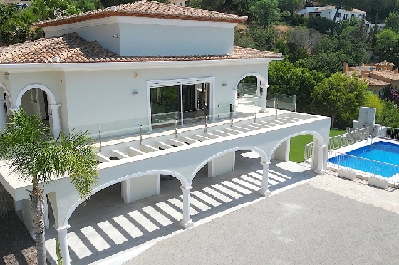 Villa in Javea(Ermita) zu verkaufen, Wohnfläche 400 m², Baujahr 2018, Zustand neuwertig, + Fussbodenheizung, Klimaanlage, Grundstück 1596 m², 3 Schlafzimmer, 2 Badezimmer, Pool, ref.: AS-0624-46