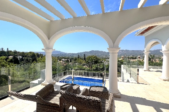 Villa in Javea(Ermita) zu verkaufen, Wohnfläche 400 m², Baujahr 2018, Zustand neuwertig, + Fussbodenheizung, Klimaanlage, Grundstück 1596 m², 3 Schlafzimmer, 2 Badezimmer, Pool, ref.: AS-0624-6
