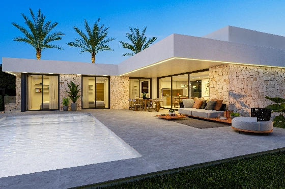 Villa in Denia zu verkaufen, Wohnfläche 151 m², Klimaanlage, Grundstück 832 m², 3 Schlafzimmer, 2 Badezimmer, Pool, ref.: UM-UV-ALCIPE-2