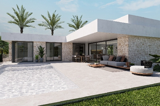 Villa in Denia zu verkaufen, Wohnfläche 151 m², Klimaanlage, Grundstück 832 m², 3 Schlafzimmer, 2 Badezimmer, Pool, ref.: UM-UV-ALCIPE-9