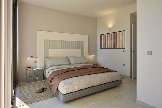 Doppelhaushälfte in Los Nietos zu verkaufen, Wohnfläche 166 m², Zustand Erstbezug, Grundstück 228 m², 3 Schlafzimmer, 3 Badezimmer, Pool, ref.: HA-NIN-100-D01-9