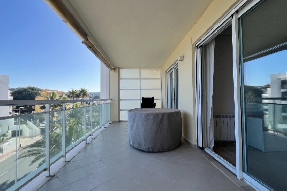 Apartment in Xabia(El Arenal) zur Ferienvermietung, Wohnfläche 92 m², Baujahr 2001, + KLIMA, Klimaanlage, Grundstück 101 m², 2 Schlafzimmer, 2 Badezimmer, Pool, ref.: T-0524-16