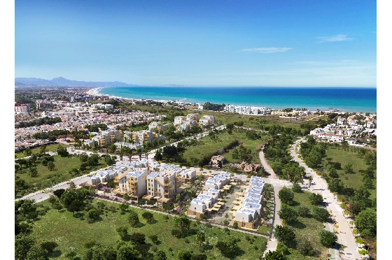 Reihenhaus in El Vergel zu verkaufen, Wohnfläche 74 m², Baujahr 2027, Klimaanlage, Grundstück 36 m², 2 Schlafzimmer, 2 Badezimmer, Pool, ref.: TT-AD-18-11