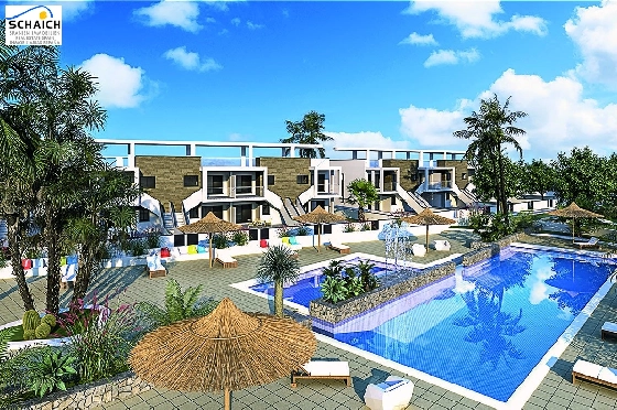 Etagen Apartment in Mil Palmeras zu verkaufen, Wohnfläche 86 m², Zustand Erstbezug, 2 Schlafzimmer, 2 Badezimmer, Pool, ref.: HA-MPN-123-A01-2