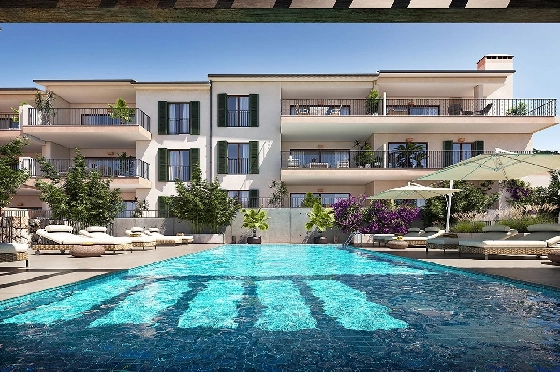 Reihenhaus in Capdepera zu verkaufen, Wohnfläche 128 m², Zustand Erstbezug, Klimaanlage, 2 Schlafzimmer, 2 Badezimmer, Pool, ref.: HA-MLN-435-R01-15
