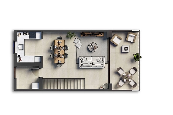 Reihenhaus in Capdepera zu verkaufen, Wohnfläche 128 m², Zustand Erstbezug, Klimaanlage, 2 Schlafzimmer, 2 Badezimmer, Pool, ref.: HA-MLN-435-R01-24
