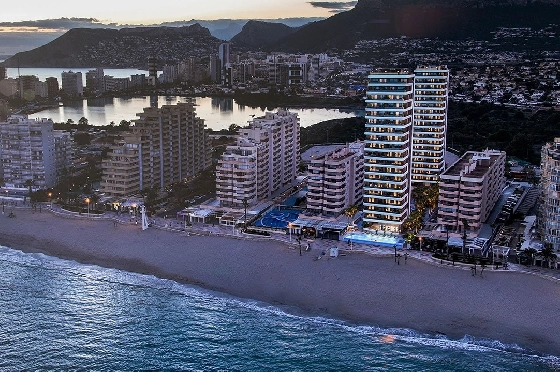 Etagen Apartment in Calpe zu verkaufen, Wohnfläche 125 m², Zustand Erstbezug, Klimaanlage, 3 Schlafzimmer, 2 Badezimmer, Pool, ref.: HA-CAN-150-A03-10