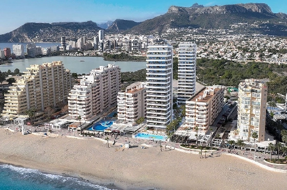 Etagen Apartment in Calpe zu verkaufen, Wohnfläche 125 m², Zustand Erstbezug, Klimaanlage, 3 Schlafzimmer, 2 Badezimmer, Pool, ref.: HA-CAN-150-A03-2