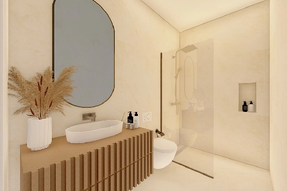 Reihenhaus in Santiago de la Ribera zu verkaufen, Wohnfläche 168 m², Zustand Erstbezug, Grundstück 126 m², 3 Schlafzimmer, 3 Badezimmer, Pool, ref.: HA-SRN-122-R01-10
