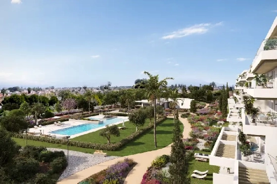 Apartment in El Vergel zu verkaufen, Wohnfläche 45 m², Baujahr 2027, Klimaanlage, Grundstück 10 m², 1 Schlafzimmer, 1 Badezimmer, Pool, ref.: AH-EV-VI-1-01-02-C-1