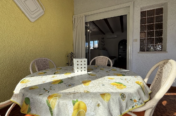 Villa in Els Poblets zur Ferienvermietung, Wohnfläche 100 m², Baujahr 1983, Zustand gepflegt, + KLIMA, Klimaanlage, Grundstück 353 m², 3 Schlafzimmer, 1 Badezimmer, Pool, ref.: T-0325-4