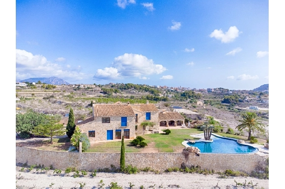Finca in Moraira zu verkaufen, Wohnfläche 625 m², Baujahr 1998, Klimaanlage, Grundstück 10229 m², 4 Schlafzimmer, 3 Badezimmer, Pool, ref.: AM-12269DR-1