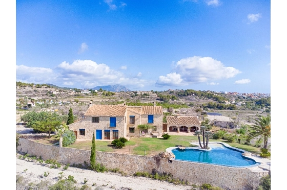 Finca in Moraira zu verkaufen, Wohnfläche 625 m², Baujahr 1998, Klimaanlage, Grundstück 10229 m², 4 Schlafzimmer, 3 Badezimmer, Pool, ref.: AM-12269DR-47