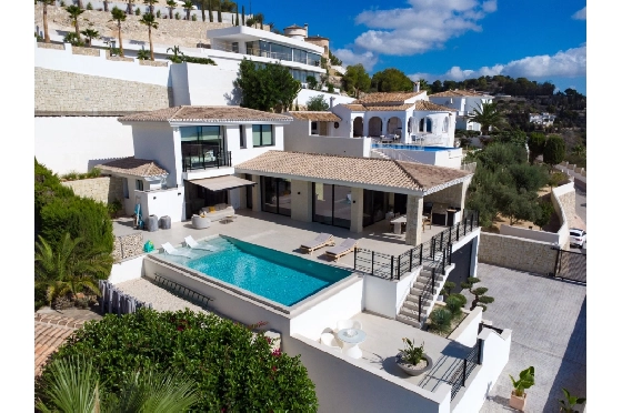 Villa in Benissa zu verkaufen, Wohnfläche 290 m², Baujahr 2024, Klimaanlage, Grundstück 860 m², 3 Schlafzimmer, 2 Badezimmer, Pool, ref.: AM-12518DA-24