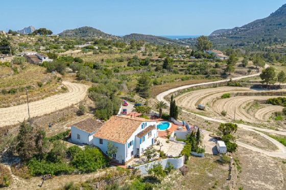 Villa in Benissa zu verkaufen, Wohnfläche 326 m², Baujahr 1989, + Zentralheizung, Klimaanlage, Grundstück 4389 m², 5 Schlafzimmer, 3 Badezimmer, Pool, ref.: PV-141-02013P-3