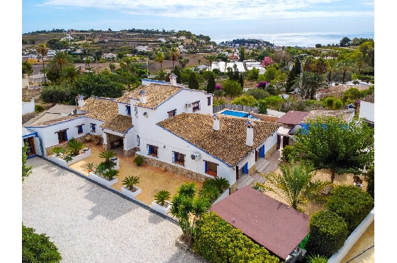 Finca in Benissa zu verkaufen, Wohnfläche 704 m², Baujahr 2004, Klimaanlage, Grundstück 3420 m², 9 Schlafzimmer, 8 Badezimmer, Pool, ref.: AM-12577DR-1