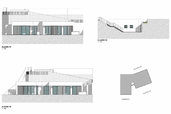 Villa in Pedreguer zu verkaufen, Wohnfläche 200 m², Baujahr 2025, Klimaanlage, Grundstück 1000 m², 3 Schlafzimmer, 2 Badezimmer, Pool, ref.: AM-12598DA-3
