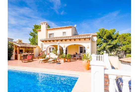 Villa in Benissa zu verkaufen, Wohnfläche 216 m², Baujahr 2004, Klimaanlage, Grundstück 935 m², 4 Schlafzimmer, 4 Badezimmer, Pool, ref.: AM-12600DR-4