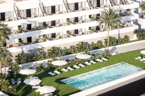 Penthouse Apartment in Finestrat zu verkaufen, Wohnfläche 154 m², Zustand Erstbezug, 2 Schlafzimmer, 2 Badezimmer, Pool, ref.: HA-FIN-318-A02-1