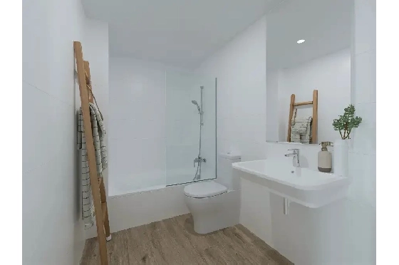 Apartment in Javea zu verkaufen, Wohnfläche 112 m², Baujahr 2025, Klimaanlage, Grundstück 11 m², 3 Schlafzimmer, 3 Badezimmer, Pool, ref.: AH-J-VI-1-1-3-D-10