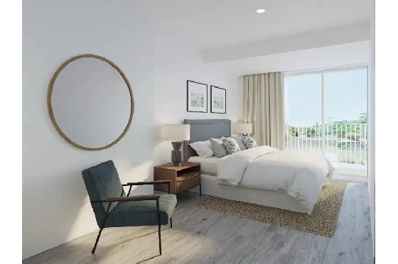 Apartment in Javea zu verkaufen, Wohnfläche 112 m², Baujahr 2025, Klimaanlage, Grundstück 11 m², 3 Schlafzimmer, 3 Badezimmer, Pool, ref.: AH-J-VI-1-1-3-D-8