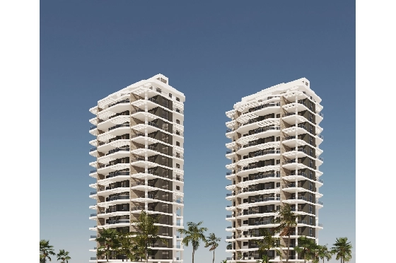 Apartment in Calpe zu verkaufen, Wohnfläche 80 m², Klimaanlage, Grundstück 23 m², 3 Schlafzimmer, 2 Badezimmer, Pool, ref.: GE-J11B-2