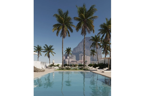 Apartment in Calpe zu verkaufen, Wohnfläche 80 m², Klimaanlage, Grundstück 23 m², 3 Schlafzimmer, 2 Badezimmer, Pool, ref.: GE-J11B-5