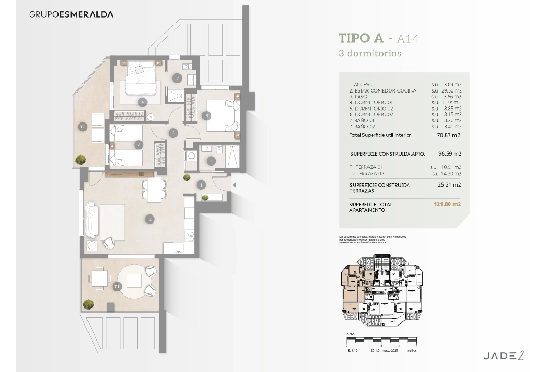 Apartment in Calpe zu verkaufen, Wohnfläche 97 m², Klimaanlage, Grundstück 25 m², 3 Schlafzimmer, 2 Badezimmer, Pool, ref.: GE-J114A-8