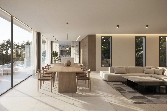 Villa in Moraira zu verkaufen, Wohnfläche 360 m², Klimaanlage, Grundstück 1274 m², 4 Schlafzimmer, 4 Badezimmer, Pool, ref.: AVS-57535-3