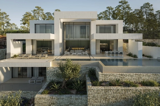 Villa in Javea zu verkaufen, Wohnfläche 461 m², Klimaanlage, Grundstück 925 m², 4 Schlafzimmer, 6 Badezimmer, Pool, ref.: AVS-52785-3