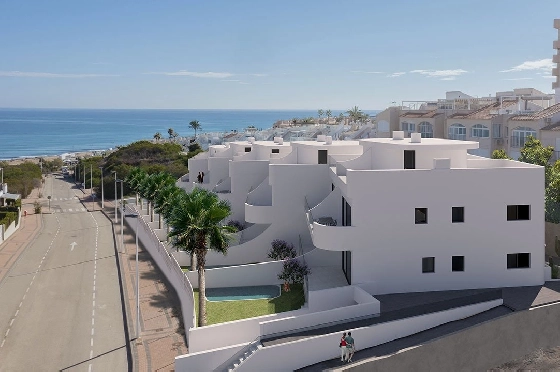 Erdgeschoss Apartment in La Mata zu verkaufen, Wohnfläche 164 m², Zustand Erstbezug, Klimaanlage, 2 Schlafzimmer, 2 Badezimmer, Pool, ref.: HA-TLN-140-A01-1