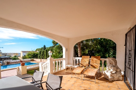 Villa in Moraira zu verkaufen, Wohnfläche 270 m², Klimaanlage, Grundstück 897 m², 3 Schlafzimmer, 3 Badezimmer, Pool, ref.: AM-12629DR-30