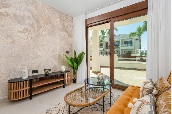 Erdgeschoss Apartment in Torrevieja zu verkaufen, Wohnfläche 100 m², Zustand Erstbezug, 3 Schlafzimmer, 2 Badezimmer, Pool, ref.: HA-TON-159-A03-6