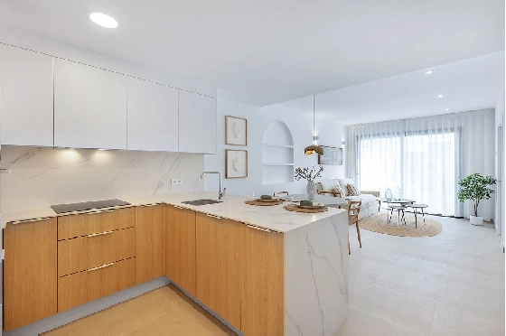 Etagen Apartment in Los Alcazares zu verkaufen, Wohnfläche 102 m², Zustand Erstbezug, 3 Schlafzimmer, 2 Badezimmer, Pool, ref.: HA-LAN-436-A02-11