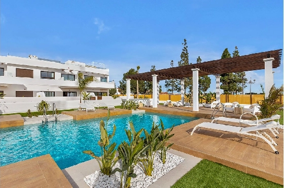 Etagen Apartment in Los Alcazares zu verkaufen, Wohnfläche 102 m², Zustand Erstbezug, 3 Schlafzimmer, 2 Badezimmer, Pool, ref.: HA-LAN-436-A02-3