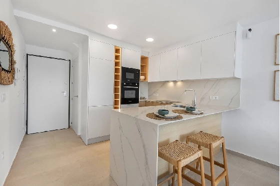 Penthouse Apartment in Los Alcazares zu verkaufen, Wohnfläche 137 m², Zustand Erstbezug, 2 Schlafzimmer, 2 Badezimmer, Pool, ref.: HA-LAN-436-A03-14