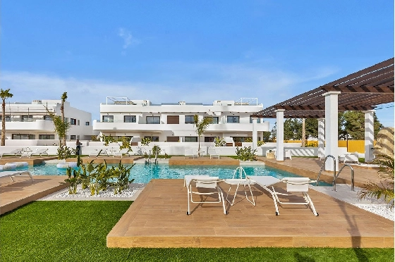 Penthouse Apartment in Los Alcazares zu verkaufen, Wohnfläche 137 m², Zustand Erstbezug, 2 Schlafzimmer, 2 Badezimmer, Pool, ref.: HA-LAN-436-A03-4
