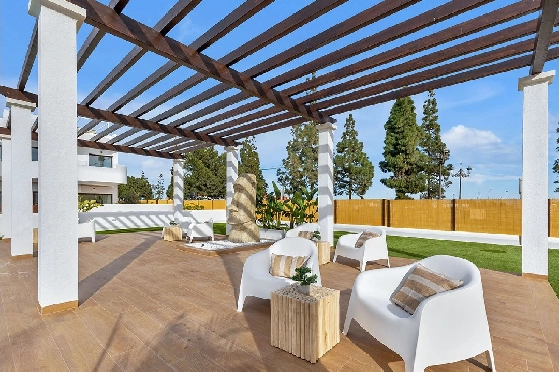 Penthouse Apartment in Los Alcazares zu verkaufen, Wohnfläche 137 m², Zustand Erstbezug, 2 Schlafzimmer, 2 Badezimmer, Pool, ref.: HA-LAN-436-A04-5