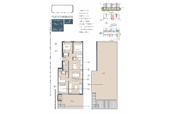 Penthouse Apartment in Benijofar zu verkaufen, Wohnfläche 182 m², Zustand Erstbezug, 3 Schlafzimmer, 2 Badezimmer, Pool, ref.: HA-BNN-319-A02-9