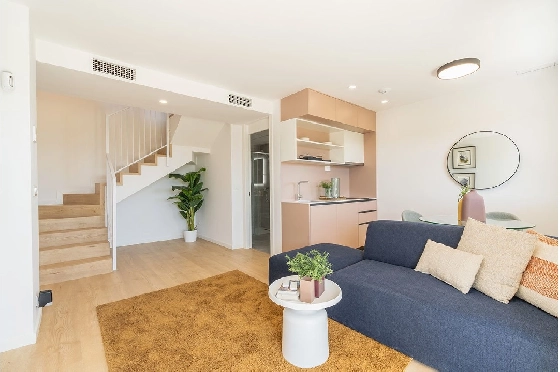 Reihenhaus in La Nucia zu verkaufen, Wohnfläche 157 m², Zustand Erstbezug, Klimaanlage, 4 Schlafzimmer, 3 Badezimmer, Pool, ref.: HA-LNN-130-R01-27