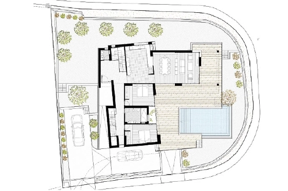 Villa in Moraira(Benimeit) zu verkaufen, Wohnfläche 310 m², Grundstück 817 m², 3 Schlafzimmer, 2 Badezimmer, Pool, ref.: COB-8248MOR-10535-21