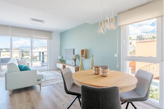 Villa in Finestrat(Balcon de Finestrat) zu verkaufen, Wohnfläche 158 m², Grundstück 431 m², 4 Schlafzimmer, 3 Badezimmer, Pool, ref.: TW-BREEZE-74-27