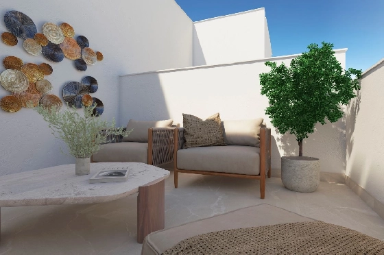 Stadthaus in La Cala De Mijas(La Cala Golf Resort) zu verkaufen, Wohnfläche 208 m², Grundstück 255 m², 3 Schlafzimmer, 3 Badezimmer, ref.: TW-THE-MEADOWS-4-5