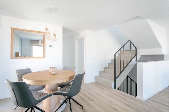 Stadthaus in Finestrat(Balcon de Finestrat) zu verkaufen, Wohnfläche 118 m², Grundstück 237 m², 3 Schlafzimmer, 3 Badezimmer, Pool, ref.: TW-NATURE-34-16