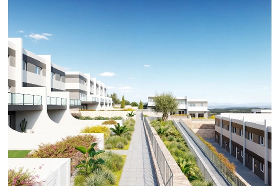 Stadthaus in Finestrat(Balcon de Finestrat) zu verkaufen, Wohnfläche 118 m², Grundstück 237 m², 3 Schlafzimmer, 3 Badezimmer, Pool, ref.: TW-NATURE-34-3